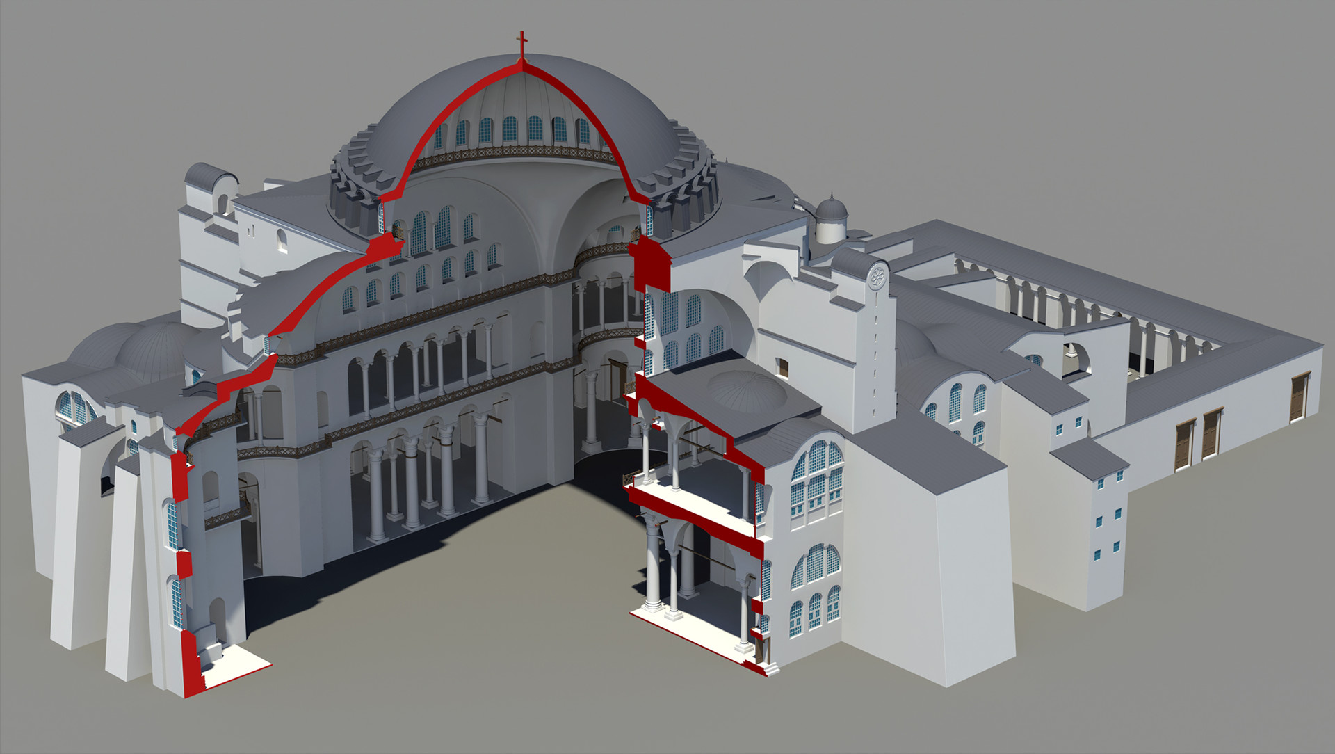 Artstation Hagia Sophia Byzantine Era Andrey Padenkov