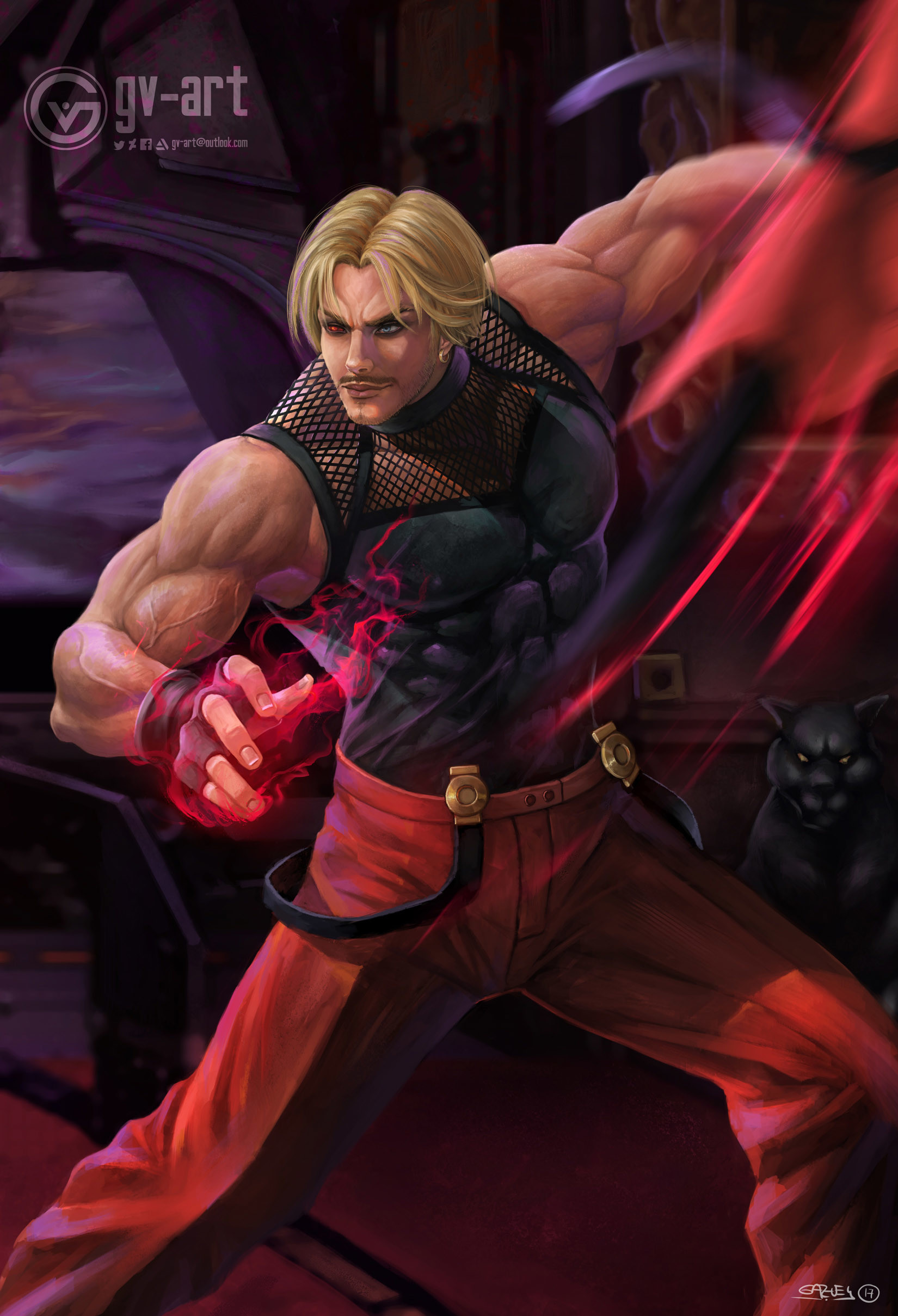 GvArt GV Rugal Bernstein KOF 94 Tribute