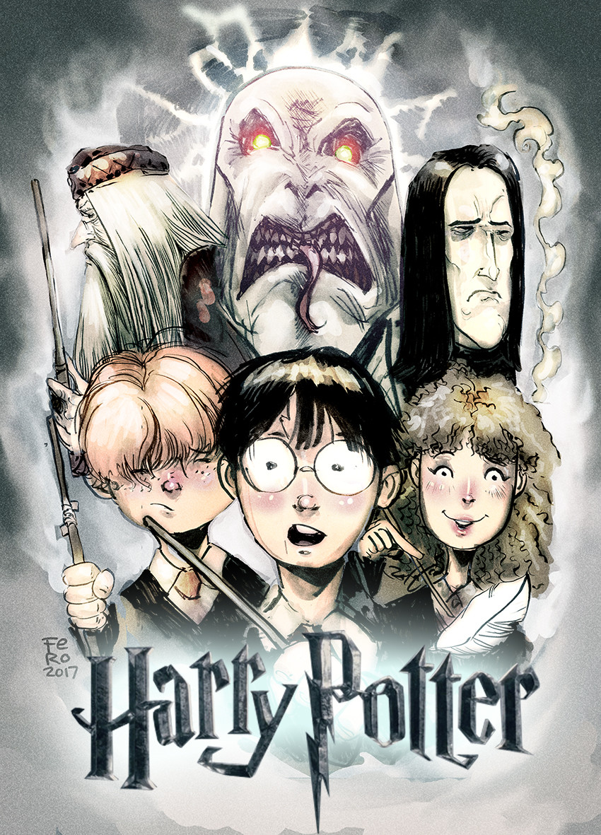 ArtStation - Harry Potter poster