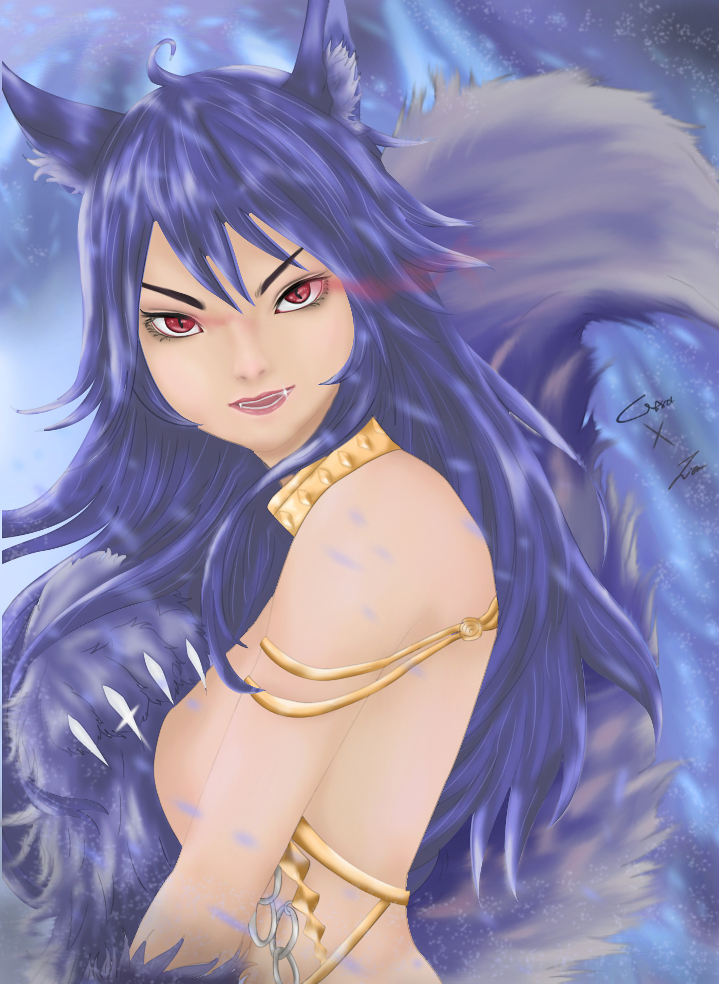 Artstation Fenrir Grandblue Fantasy