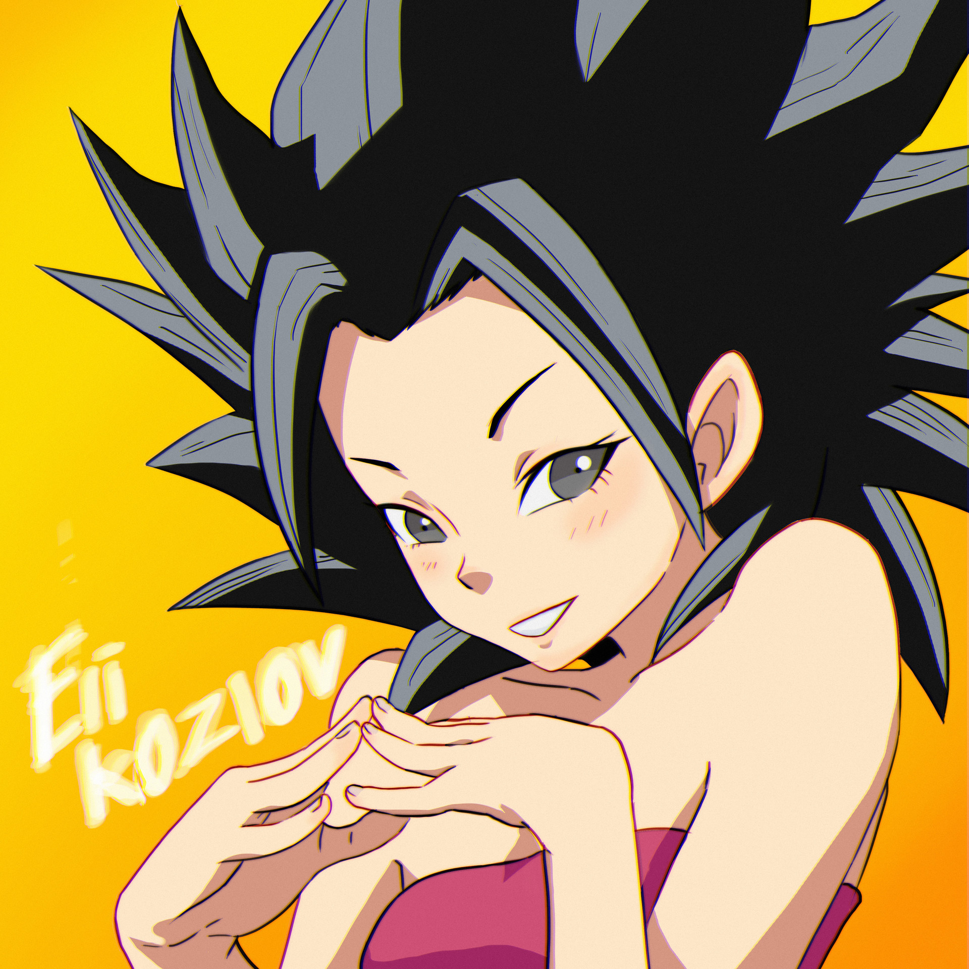 Caulifla - Dragon Ball Super Fanart #DBS #DragonBall #Caulifla #Fanart #dig...