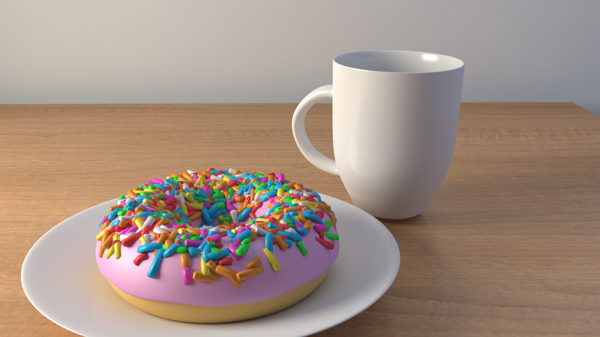 Artstation Donuts And Coffee Fiona Thomson