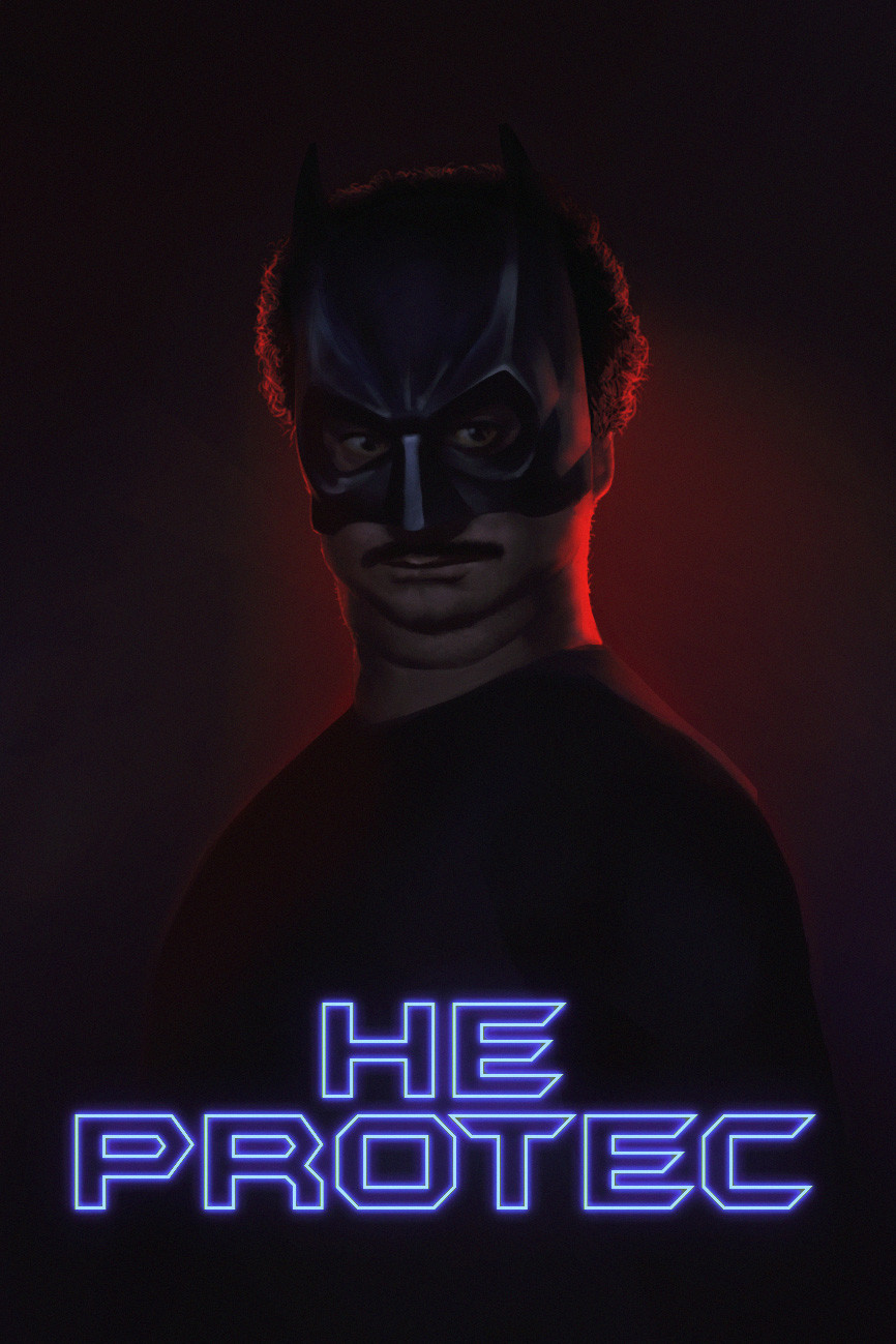 ArtStation - HE PROTEC BUT..., Anton Ananin