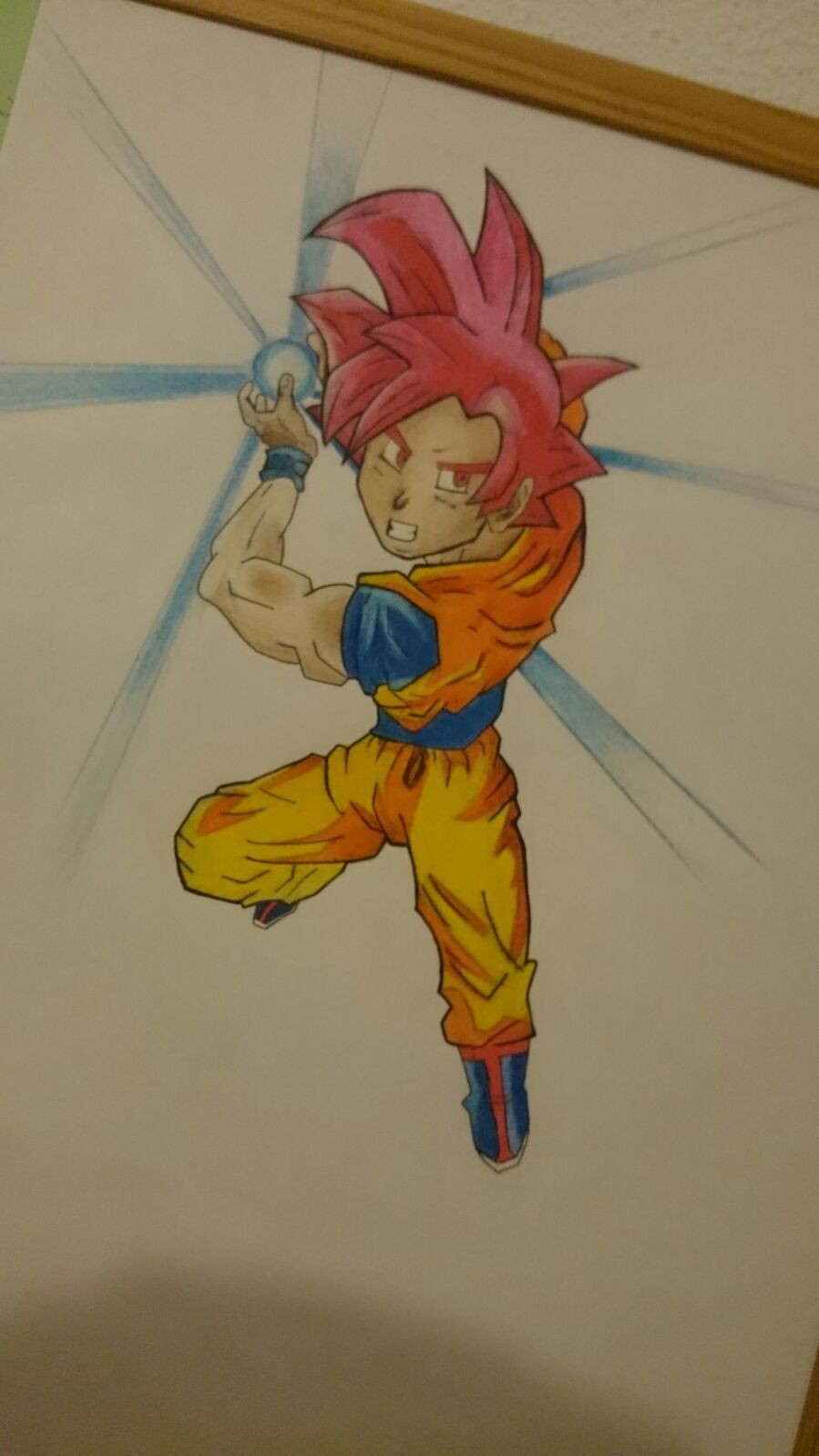ArtStation - Goku (Dios rojo)
