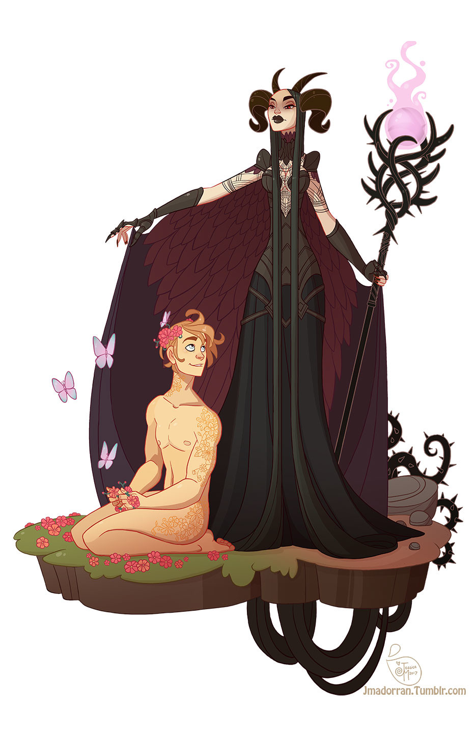 Commission - Hades and Persephone