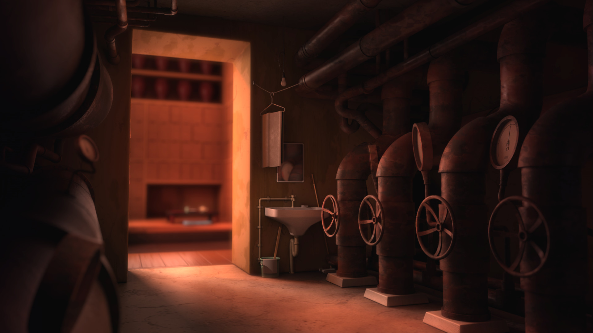 Artstation Spirited Away Entryway To The Boiler Room