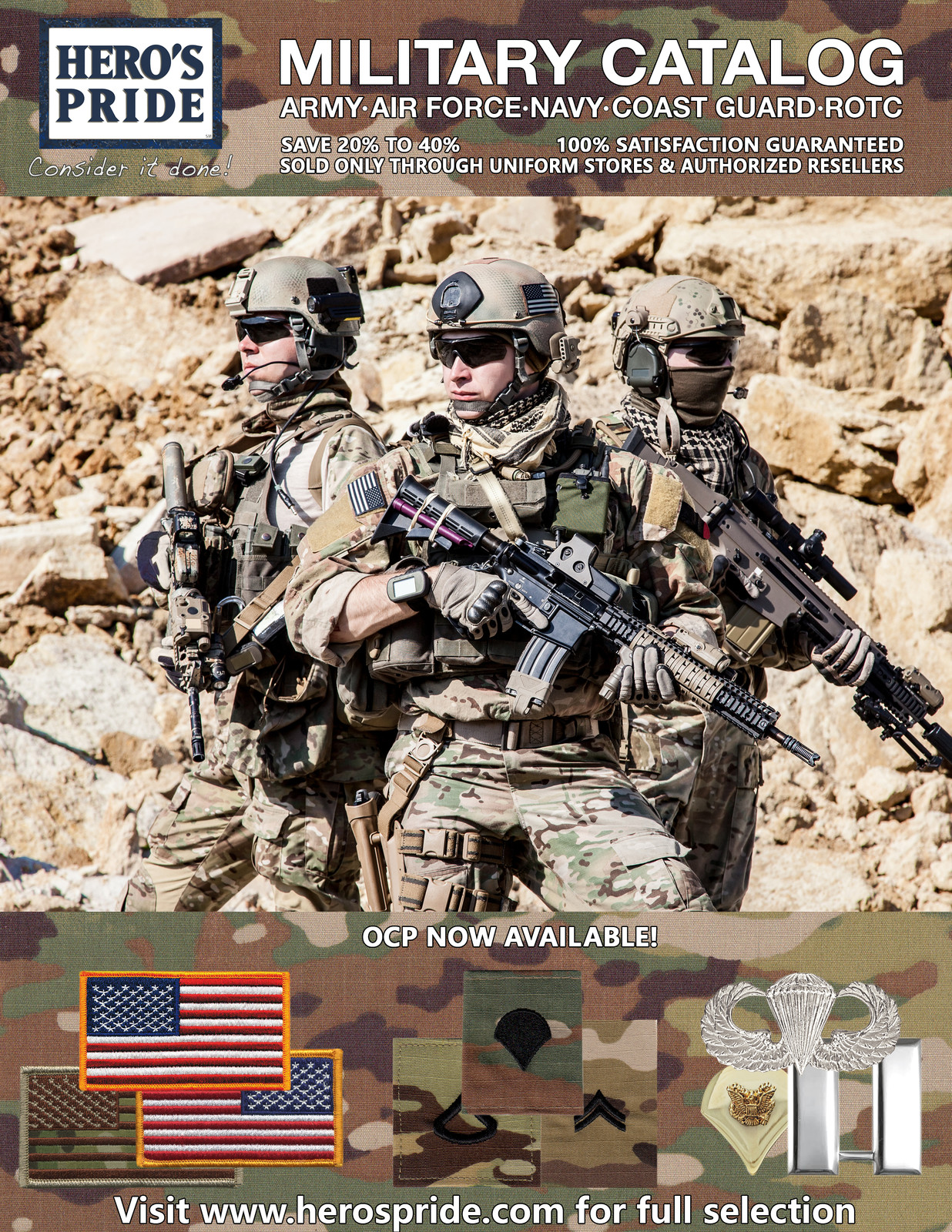 Dennis Perez 2018 Military Catalog