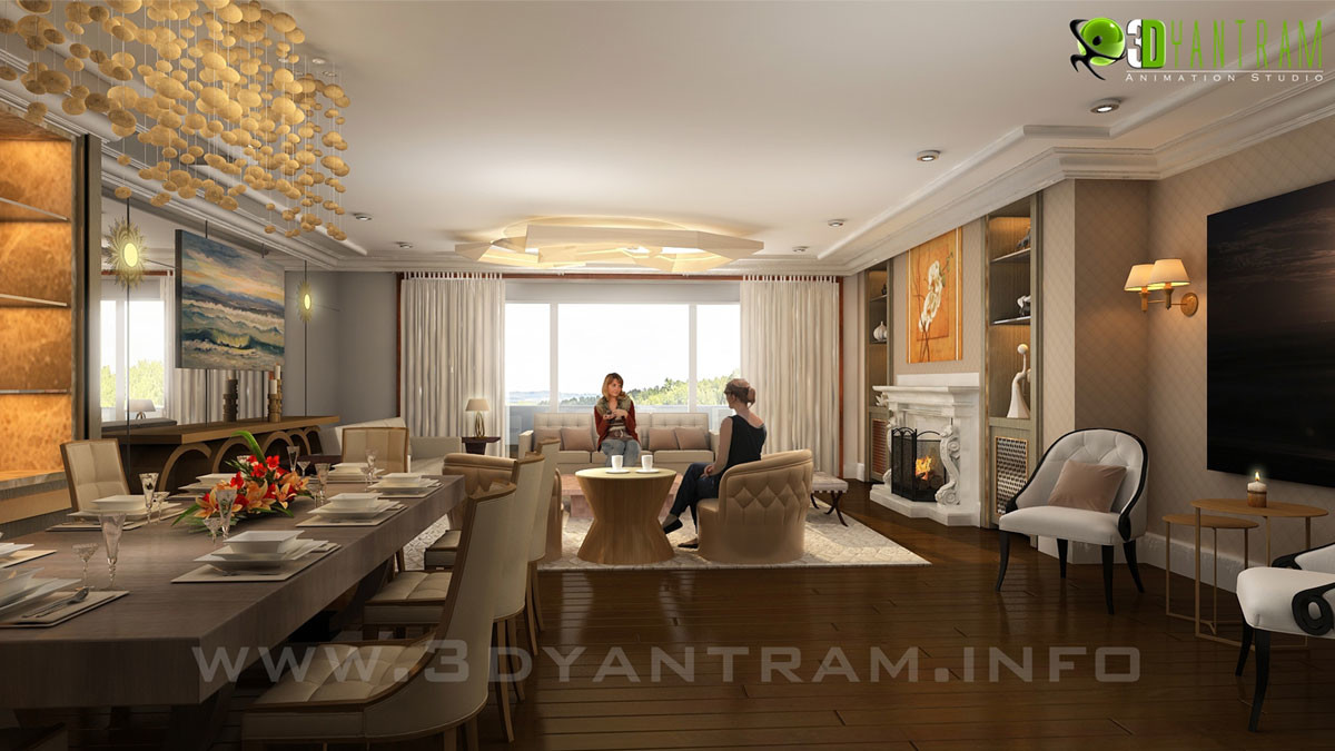 Artstation Inspiration Modern 3d Living Room Design View Rome