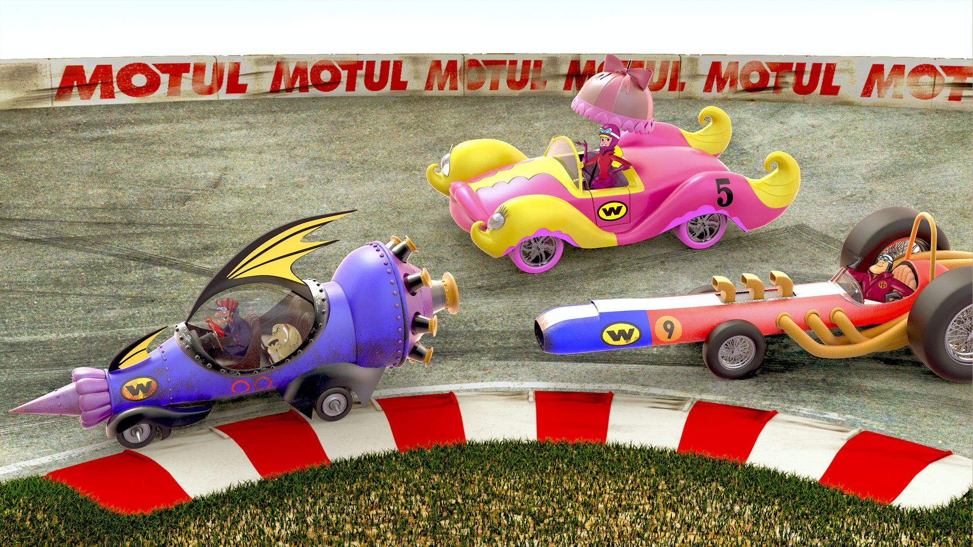 wacky races toys