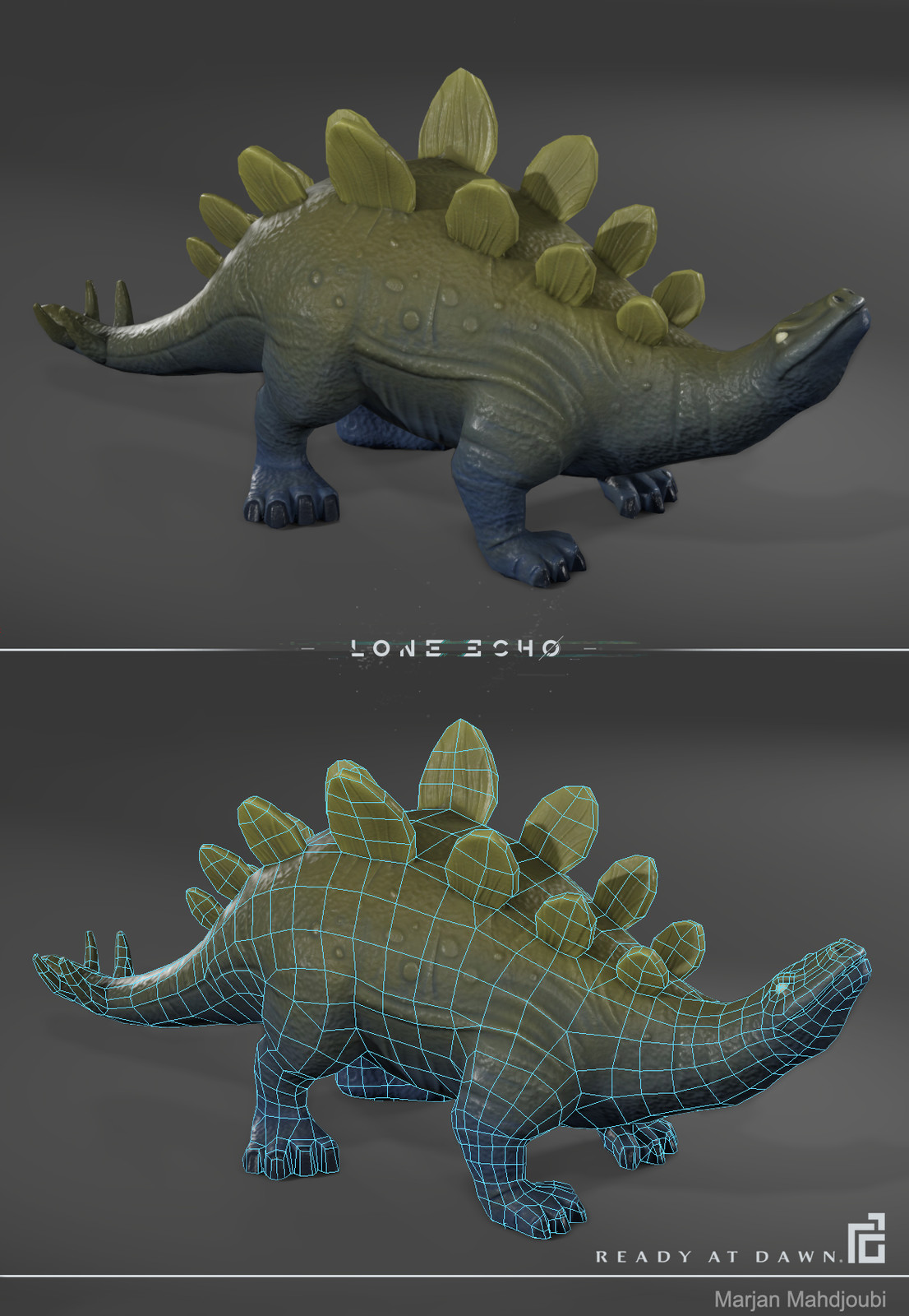 Toy Dino - In Game Render