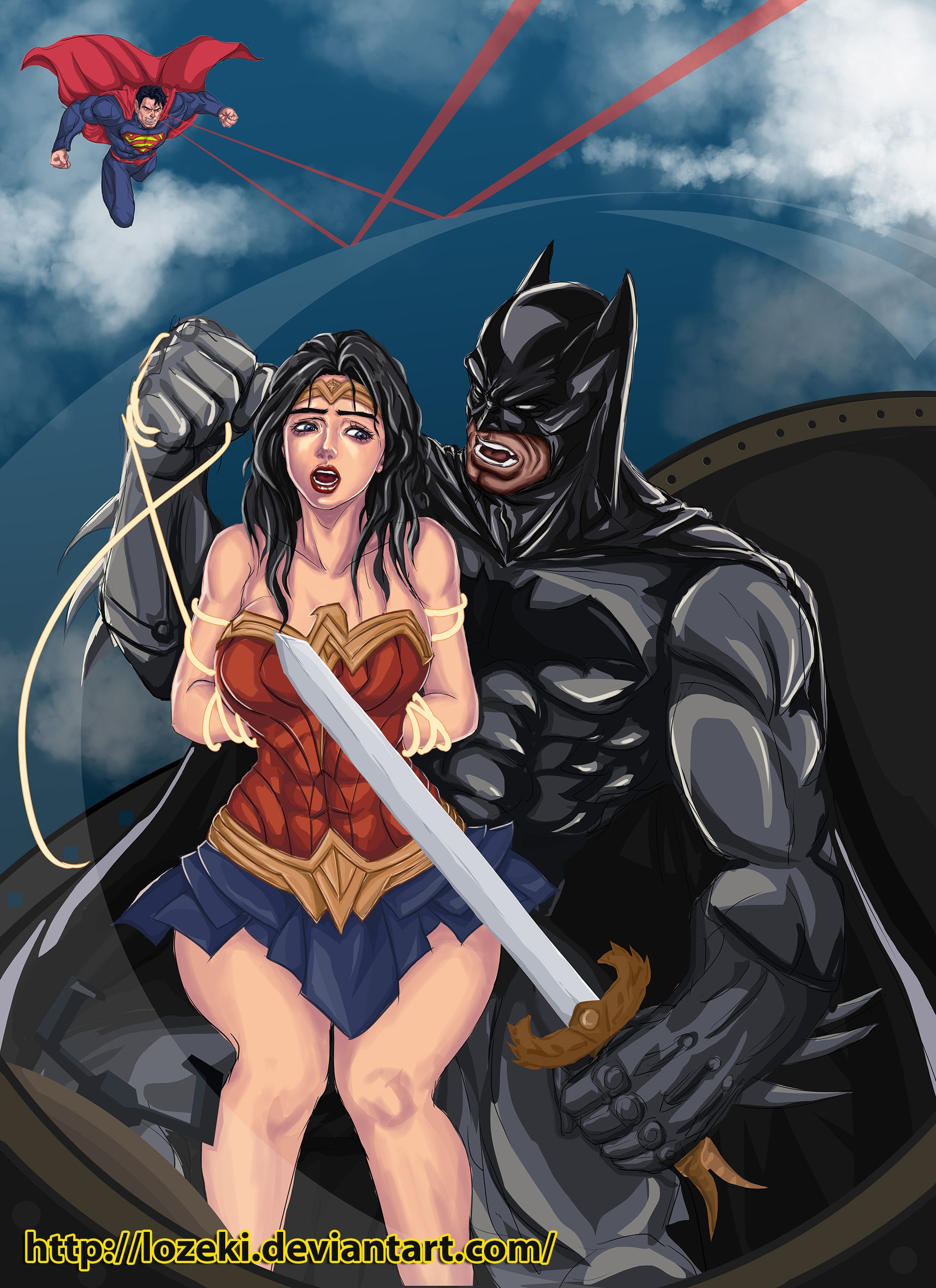 Woman loves batman wonder DC: 10
