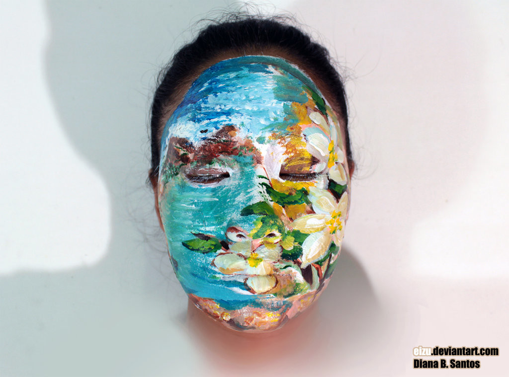 ArtStation Painting on my face
