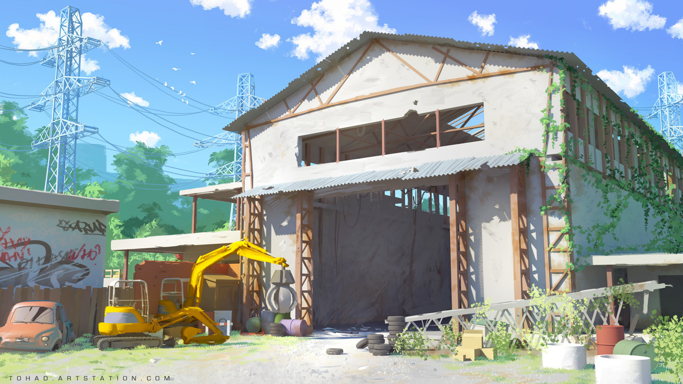 Rust and concrete