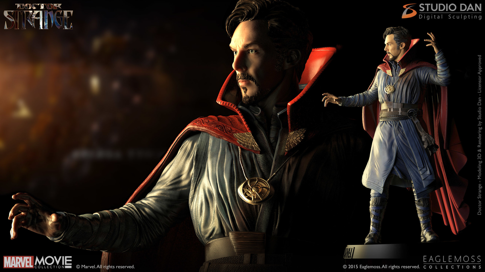 Artstation Dr Strange Studio Dan 3d