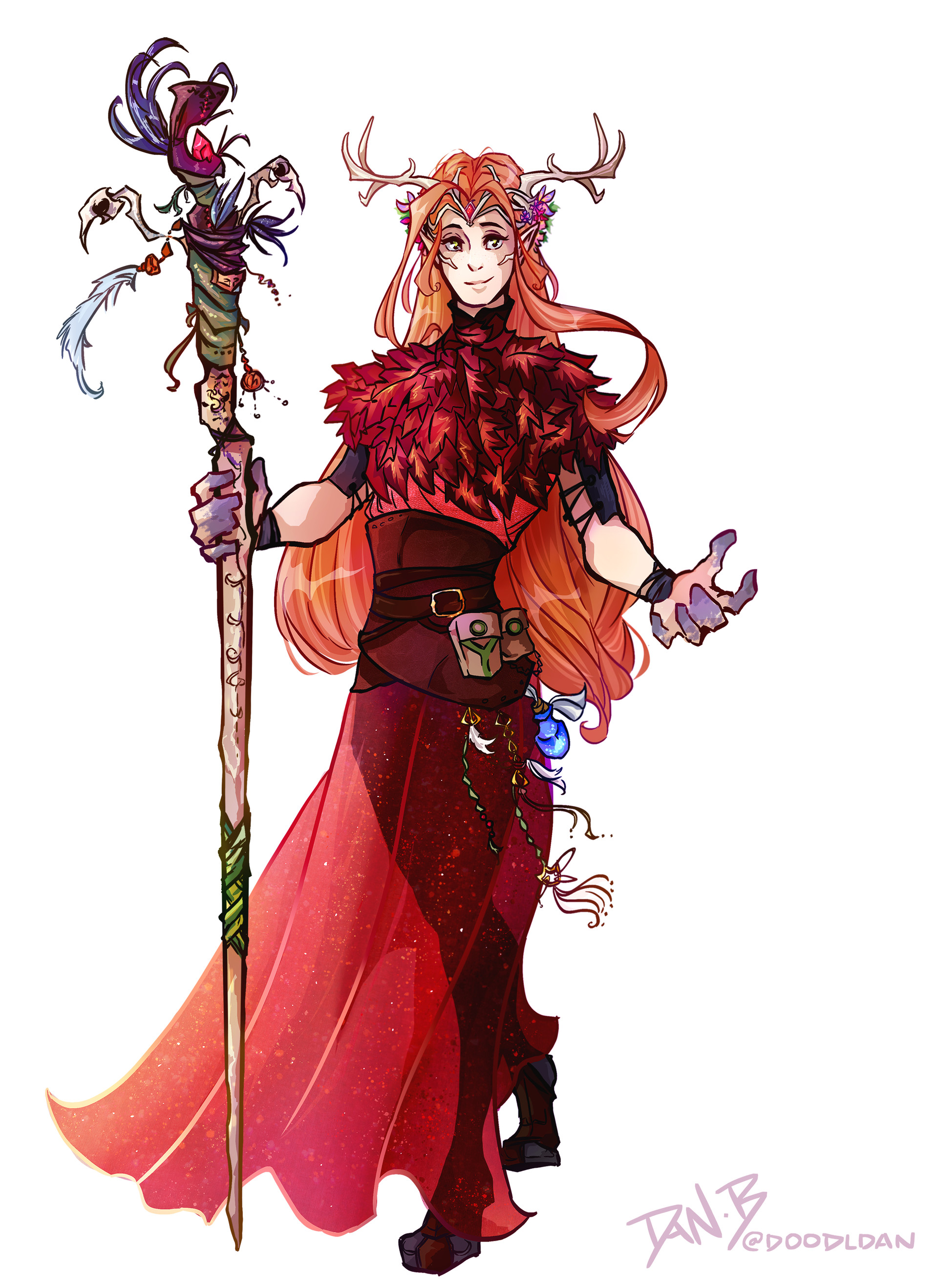 Dan Yoon Keyleth (Critical Role Fanart)