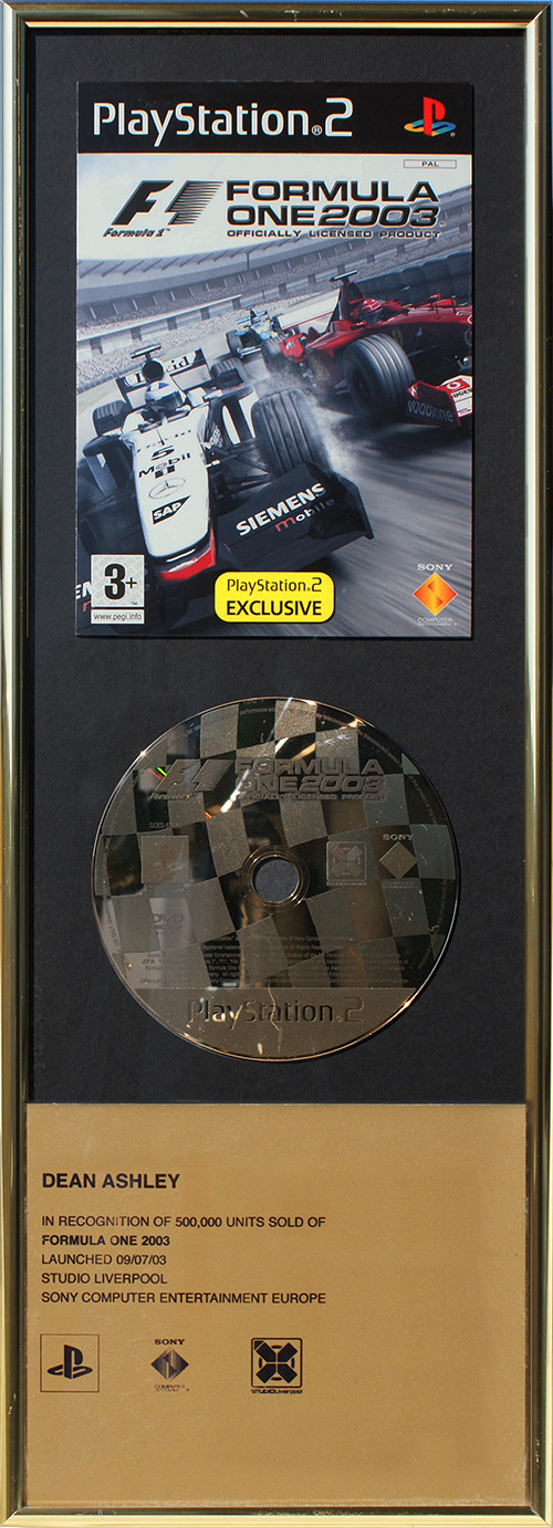 Sony
F1 '03 - Sales