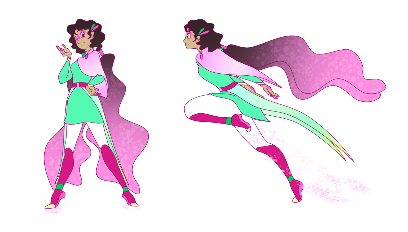 Iris &amp; Lili = spring/earth