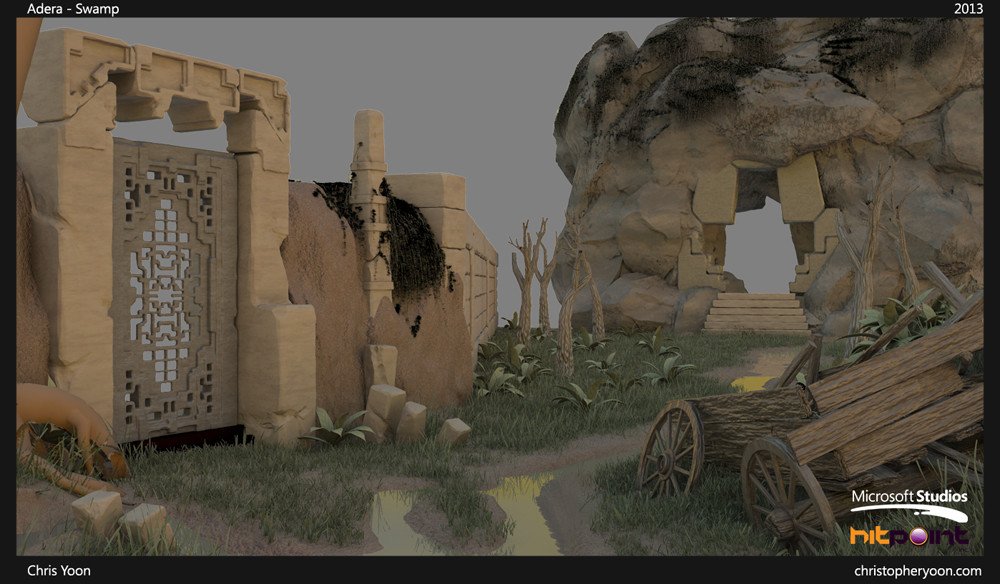 3D scene