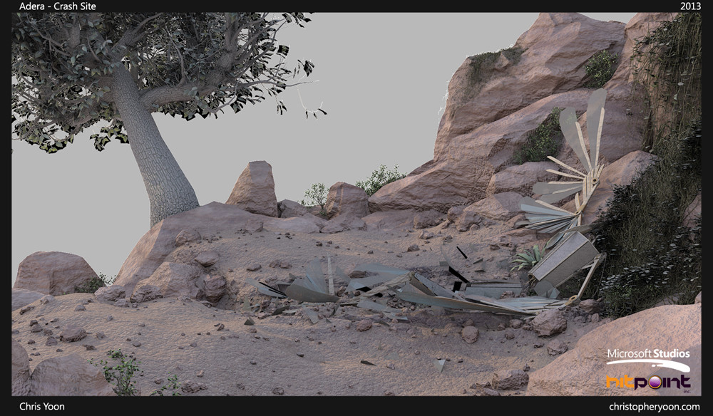 3D scene