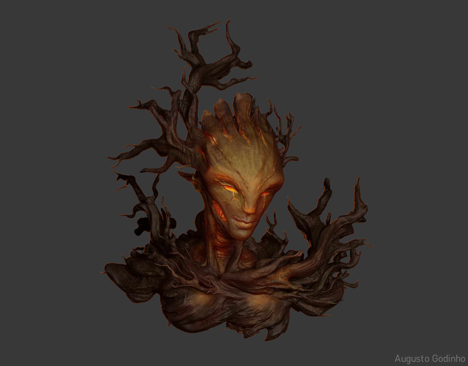 Wallpaper Artstation The Elder Scrolls Spriggan Augusto Godinho Desktop Wallpaper Free