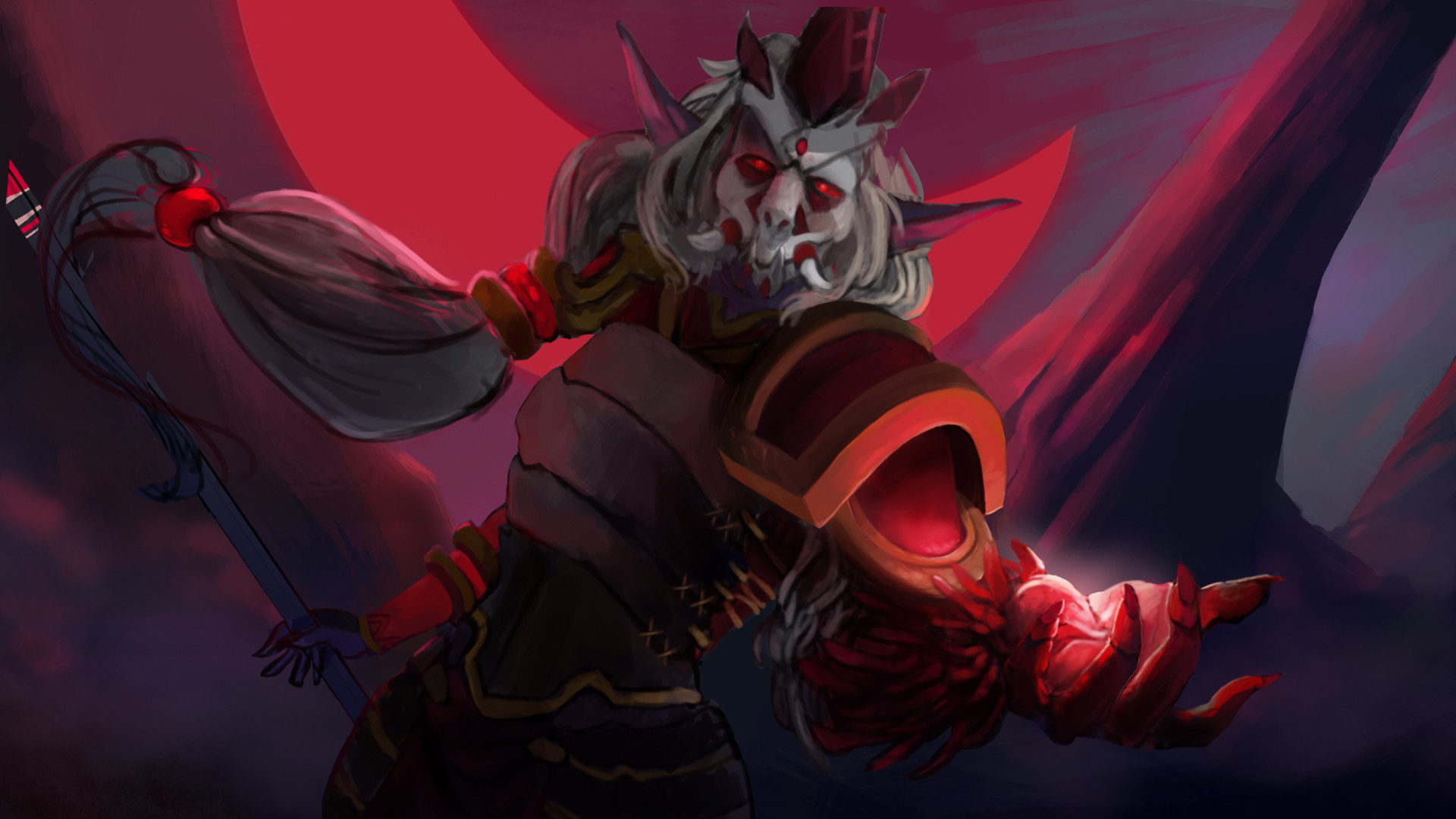 Artstation Blood Moon Soraka Marta Blazquez