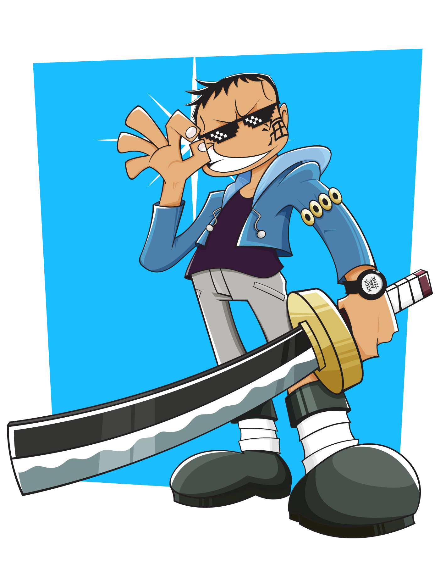 Robson Gomes Yosaku And Johnny One Piece Collab