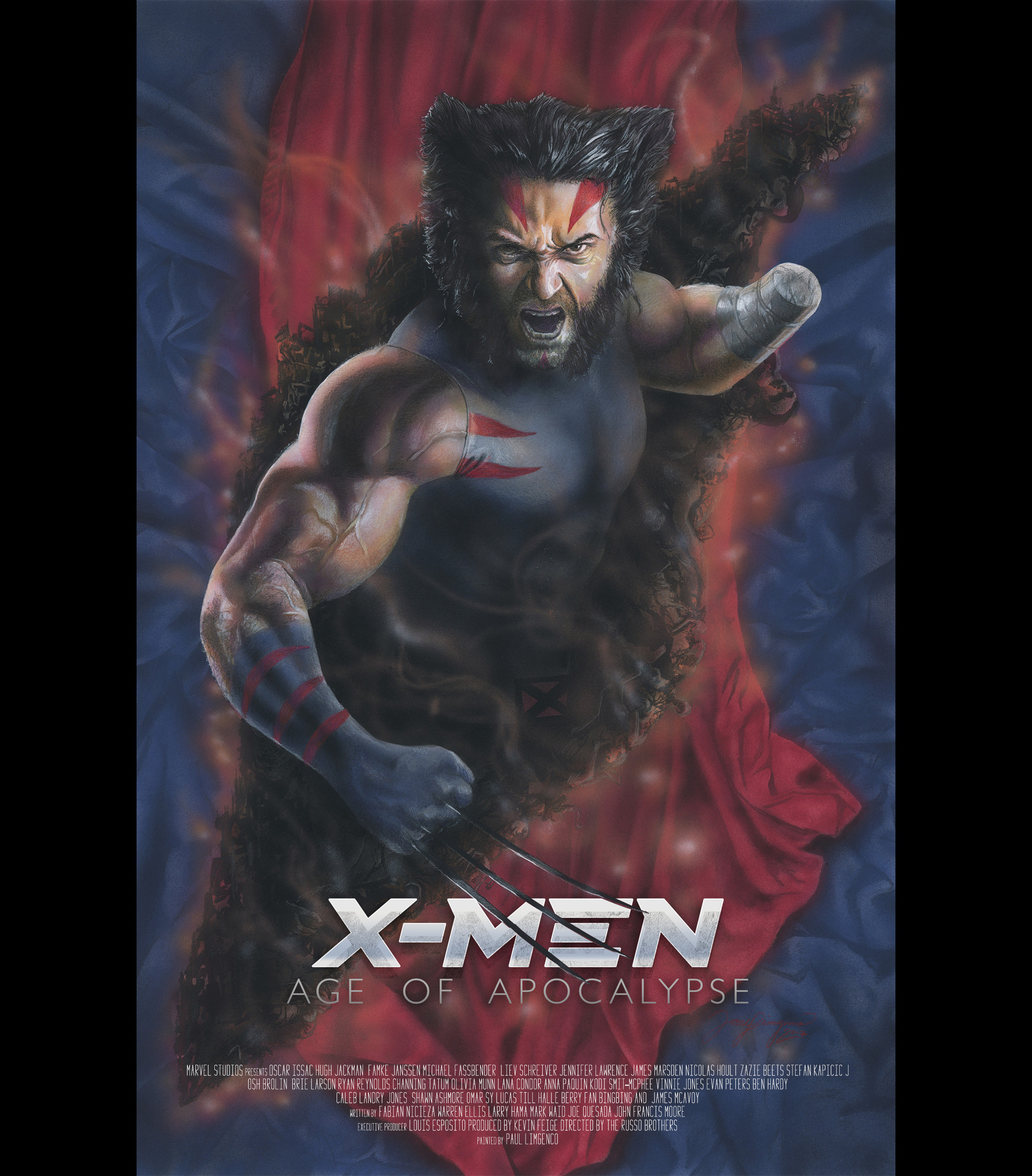 Artstation X Men Age Of Apocalypse Movie Poster Paul Limgenco