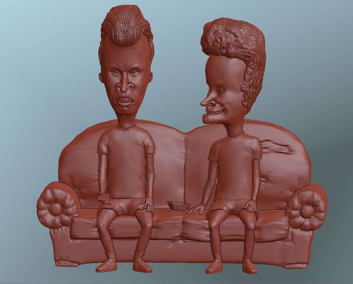 大人気新作 ArtStation - Beavis and Butt-Head (Fanart 3D Print) コレクション