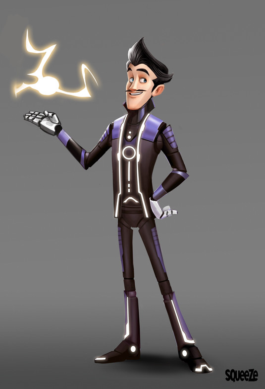 Julien Vandois - Nikola Tesla Inspired character
