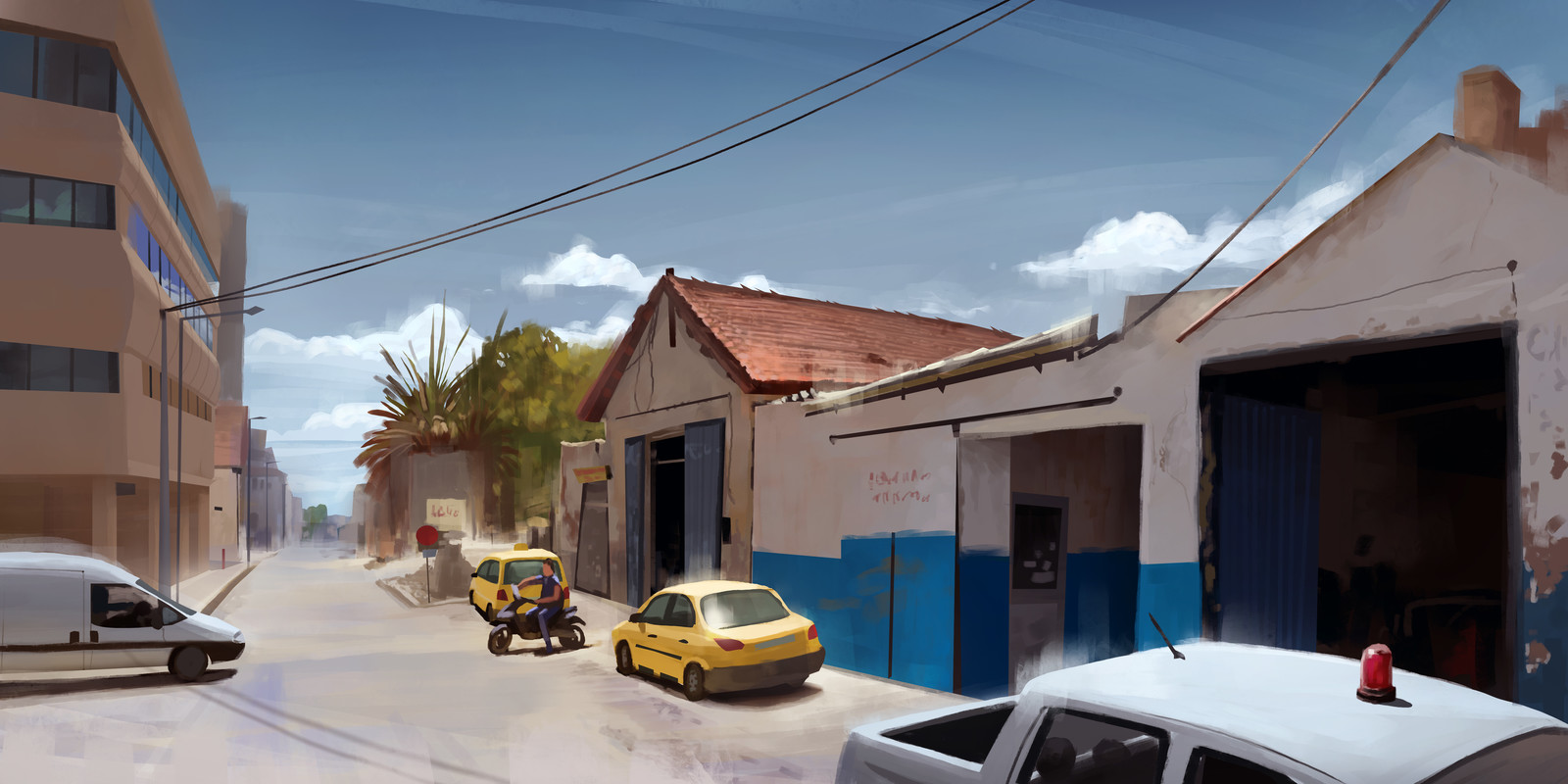 Did this after seeing some of Jeremy Fenske's stuff. Somewhere in Tunisia