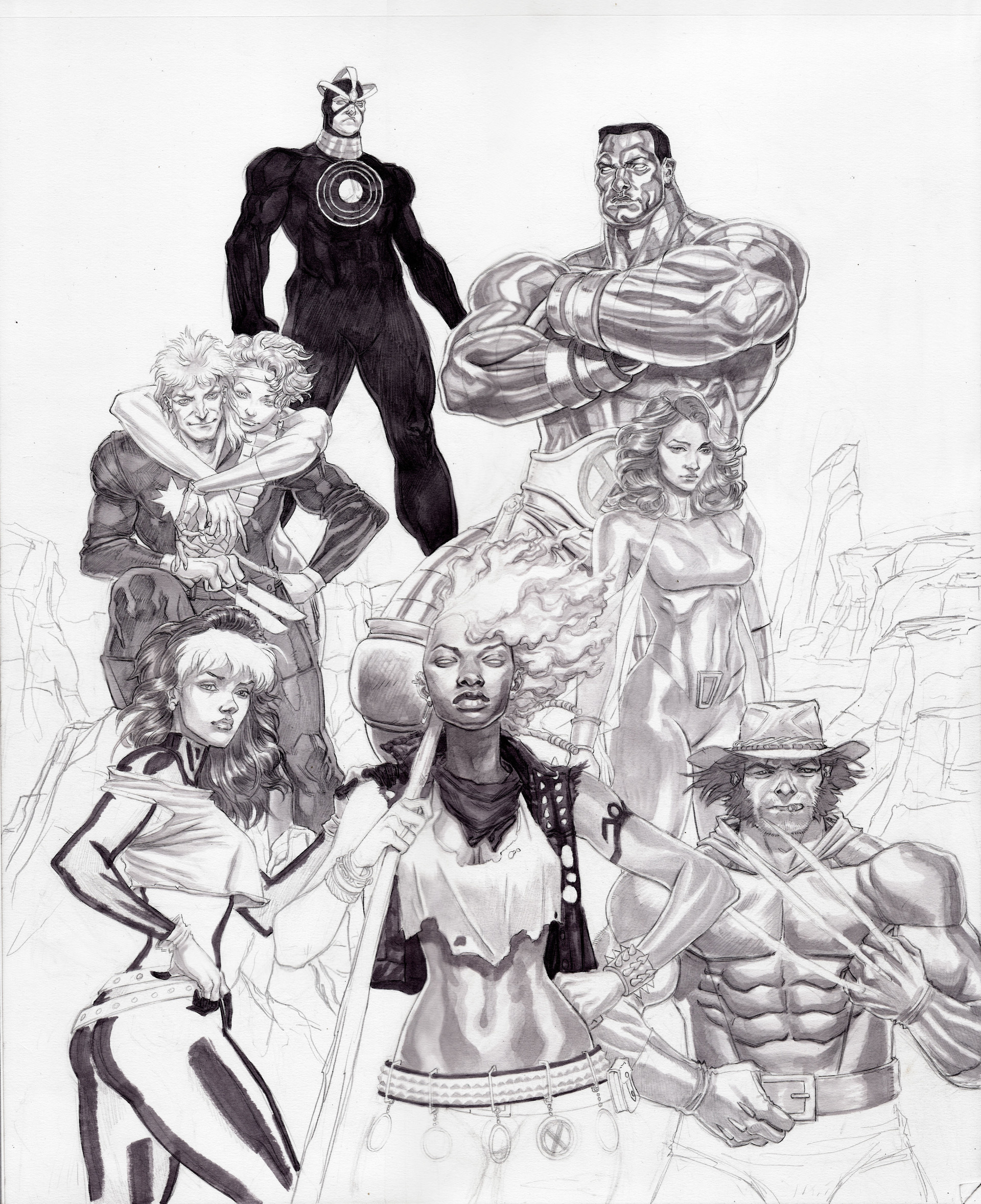Artstation Uncanny X Men In The Outback Commission Ron Ackins