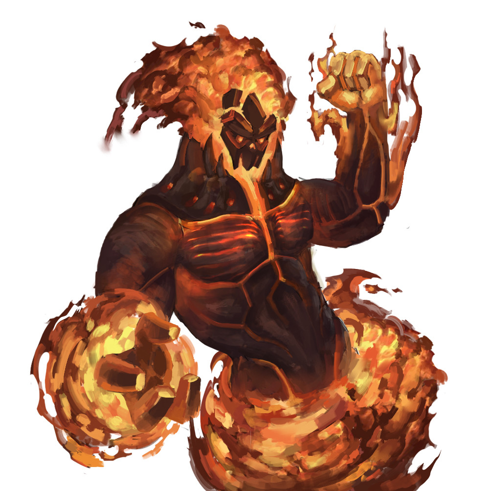 Judash 137 - Fire and water Elemental