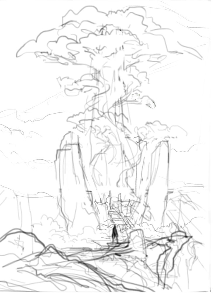 First sketch