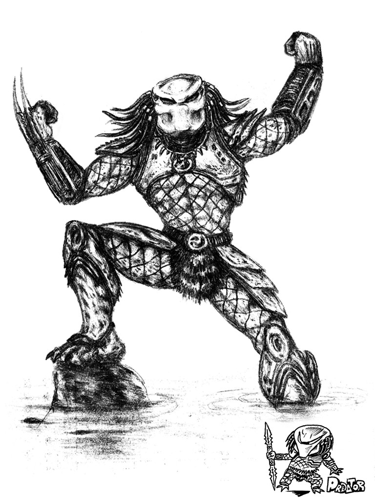 Predator: 1992 Sketch