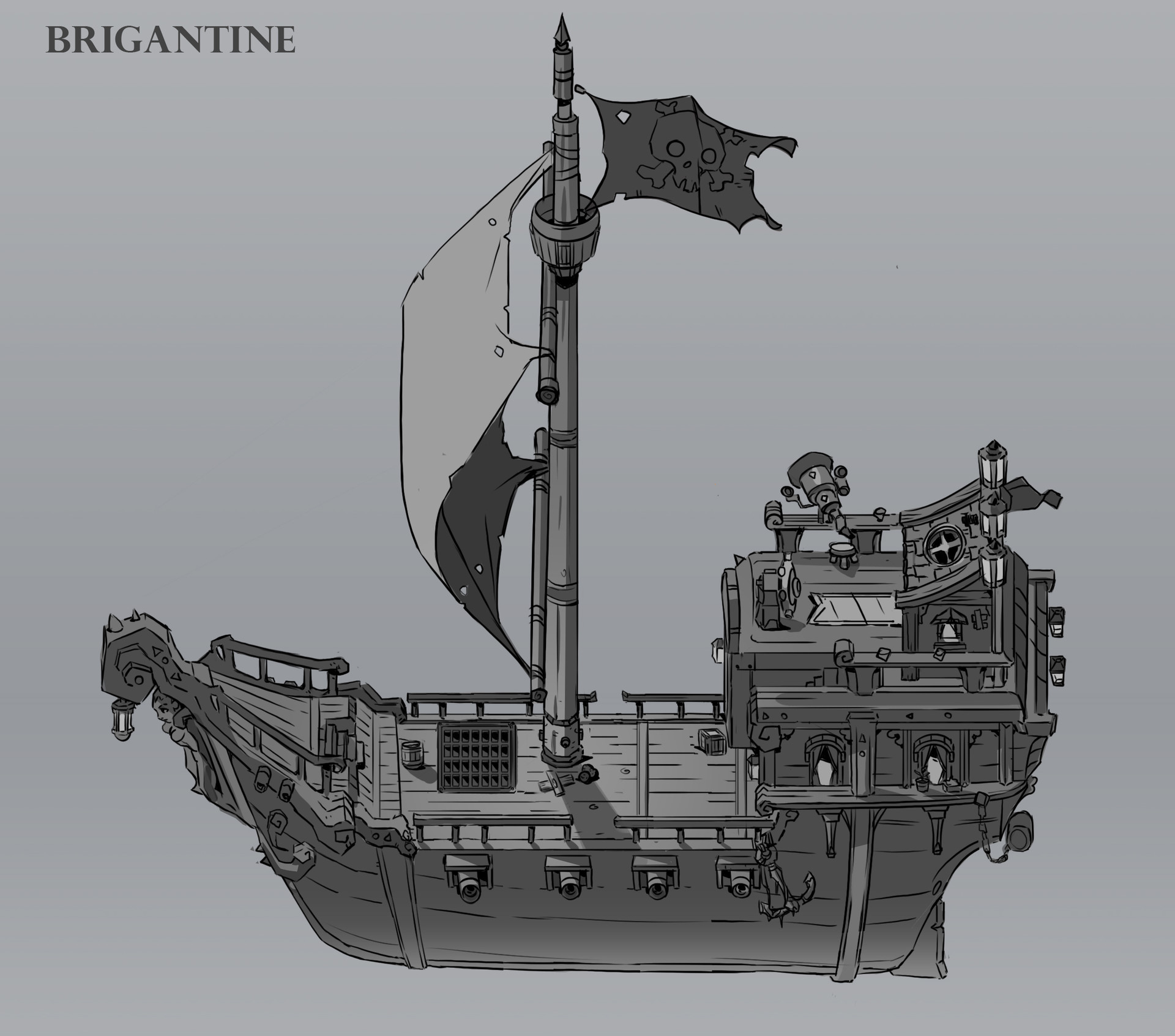 Artstation Arcane Waters Concept Art Alejandro Moreno