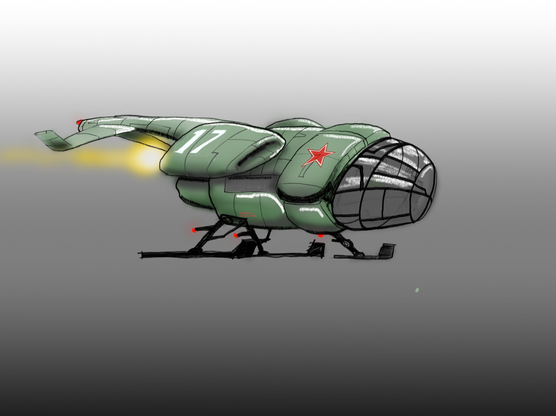 ArtStation - Spaceship 001