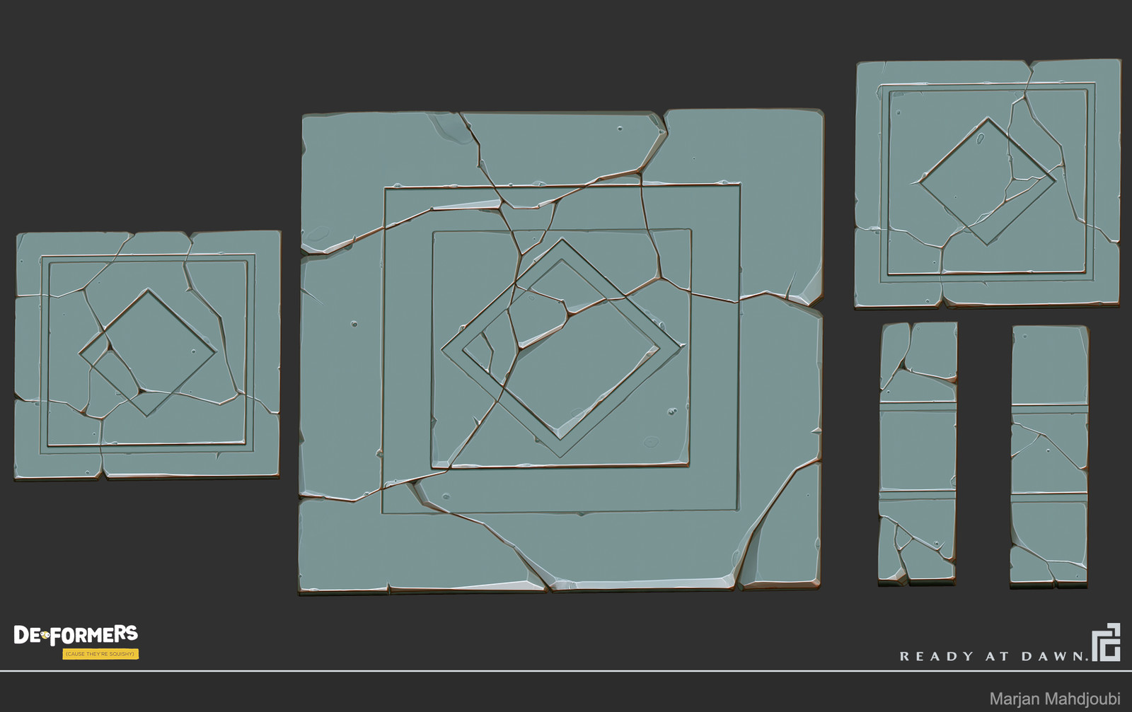 Ground Slabs Sculpts