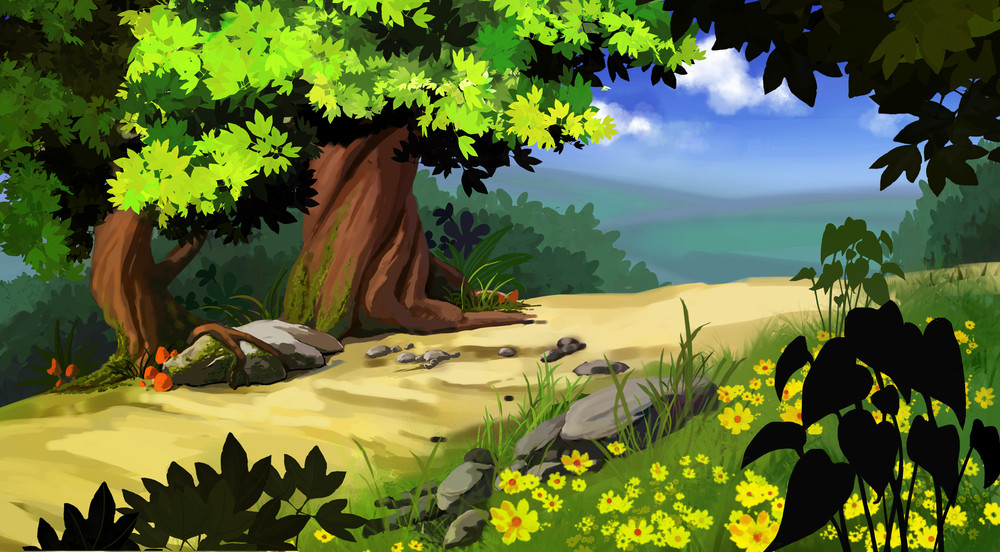 Artstation Layout Background Yuexin Li Beautiful scenery and photoshop background. layout background yuexin li