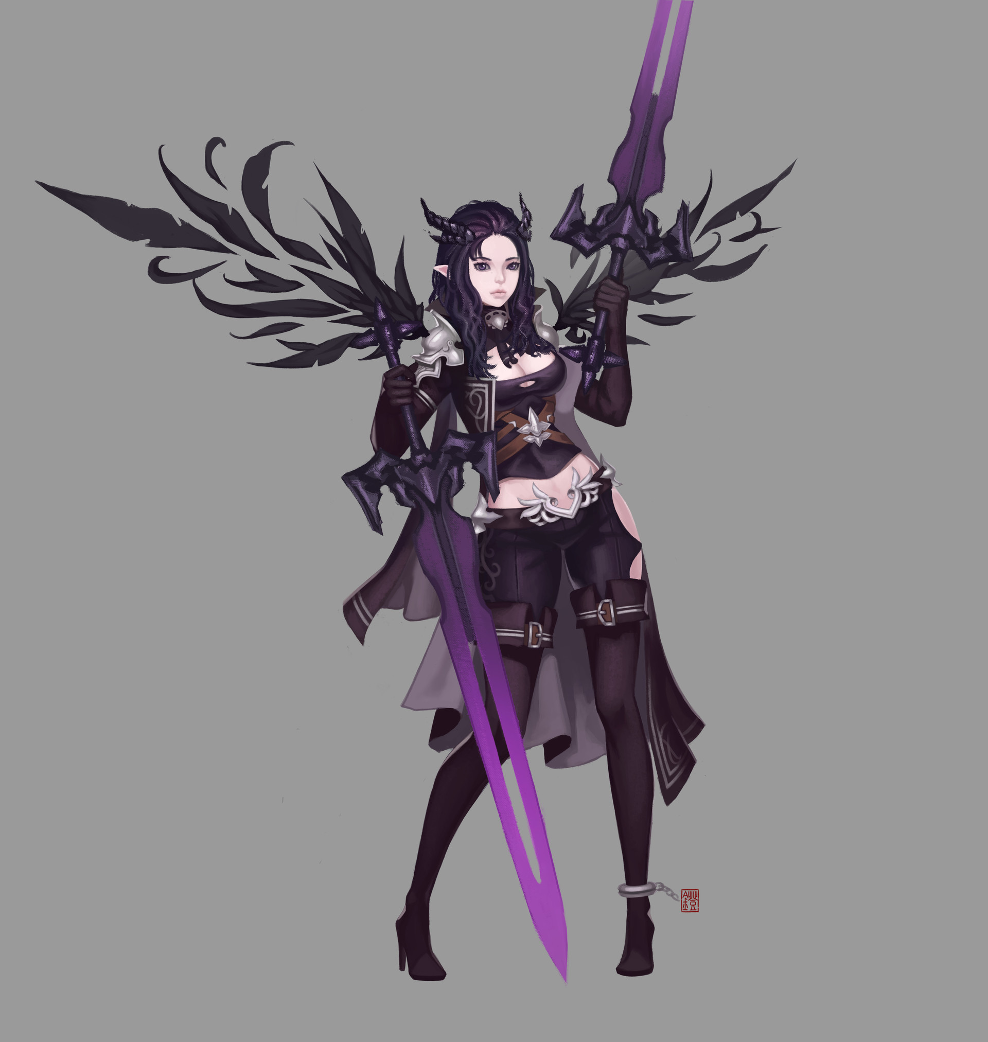 Sword Demon Sword dragon fictional Character png  PNGEgg