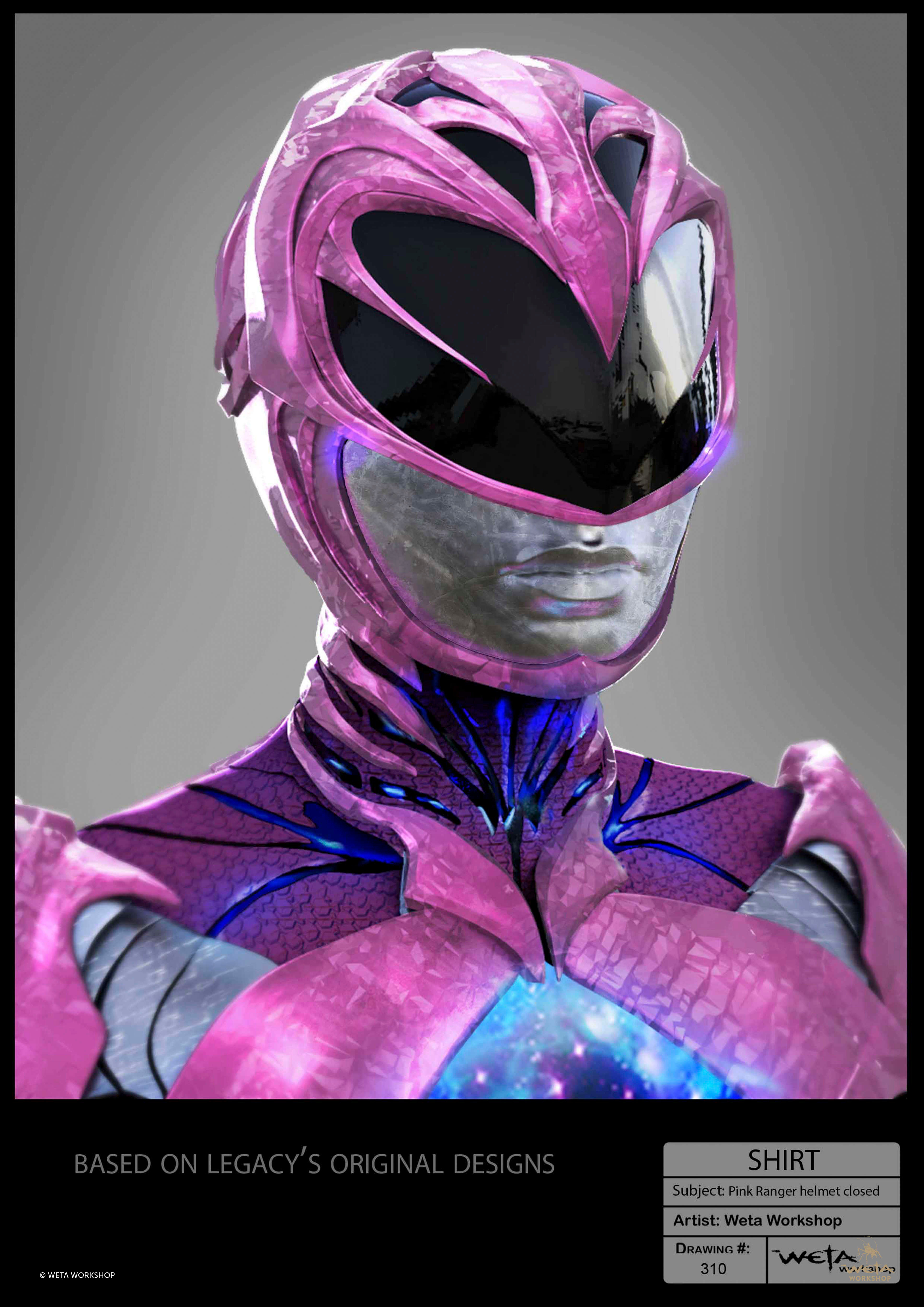 hasbro pink ranger helmet
