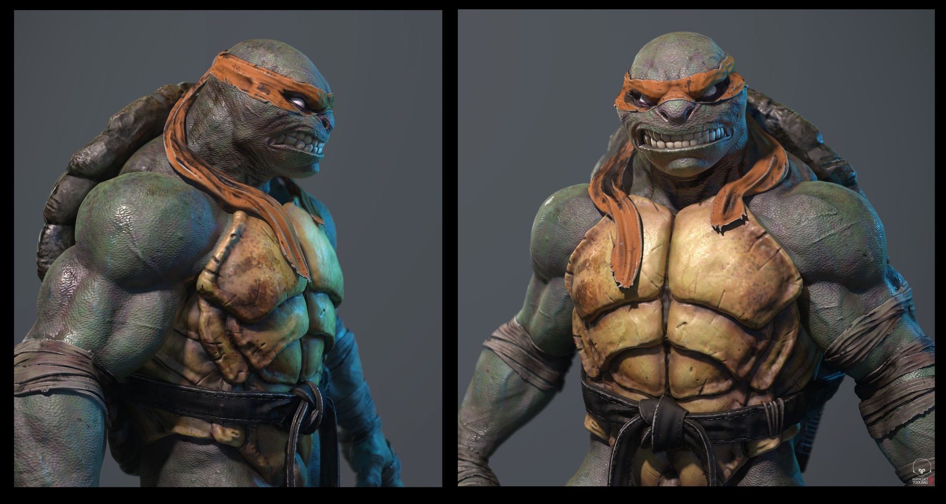 Artstation Teenage Mutant Ninja Turtles Rosko 3dart