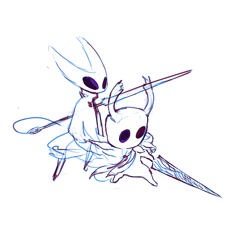 Hollow knight легкие рисунки