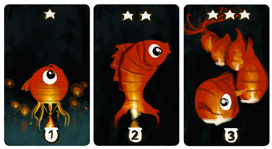 sketches for the lantern fish