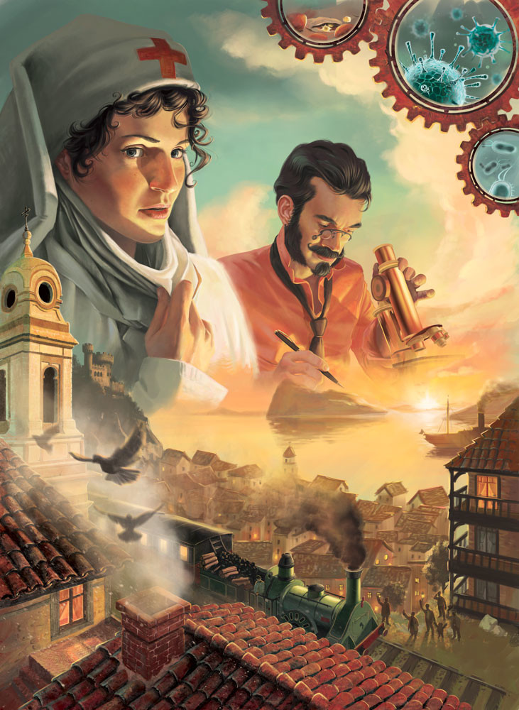 Final cover for Pandemic Iberia