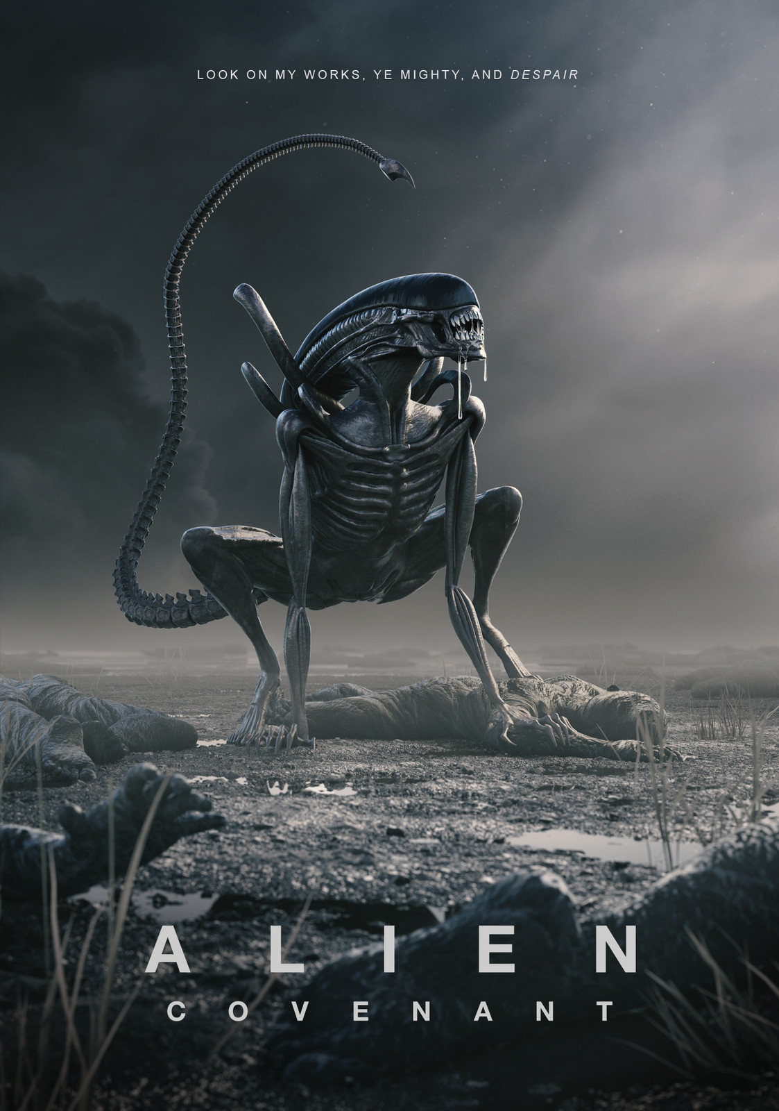 Artstation Alien Covenant Poster Competition Peter Sandeman