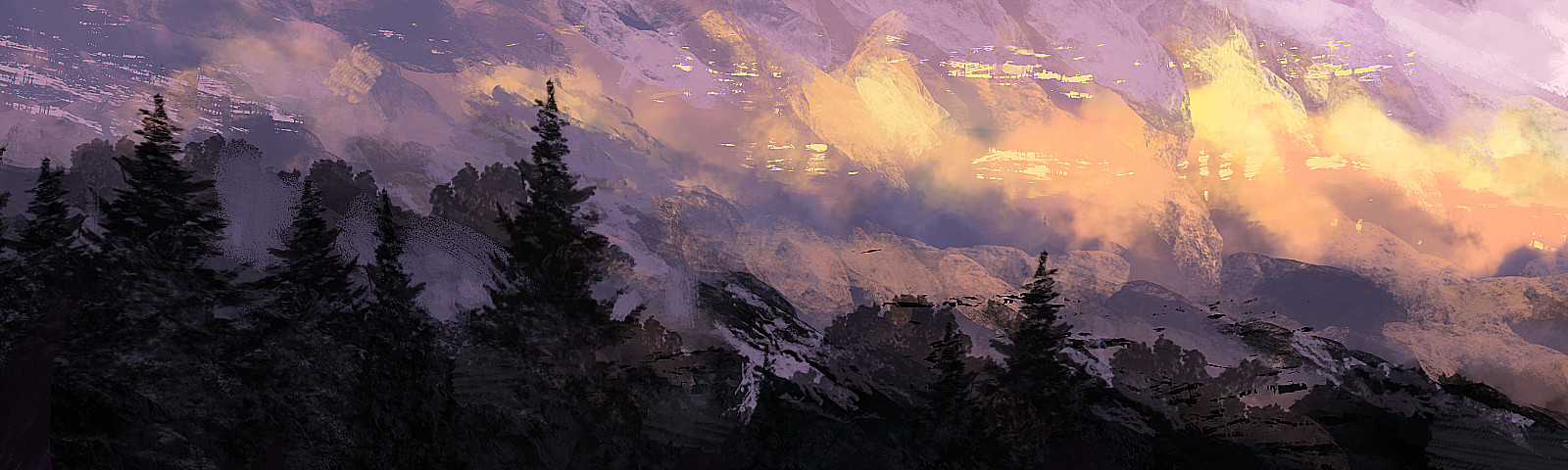 Concept painting.