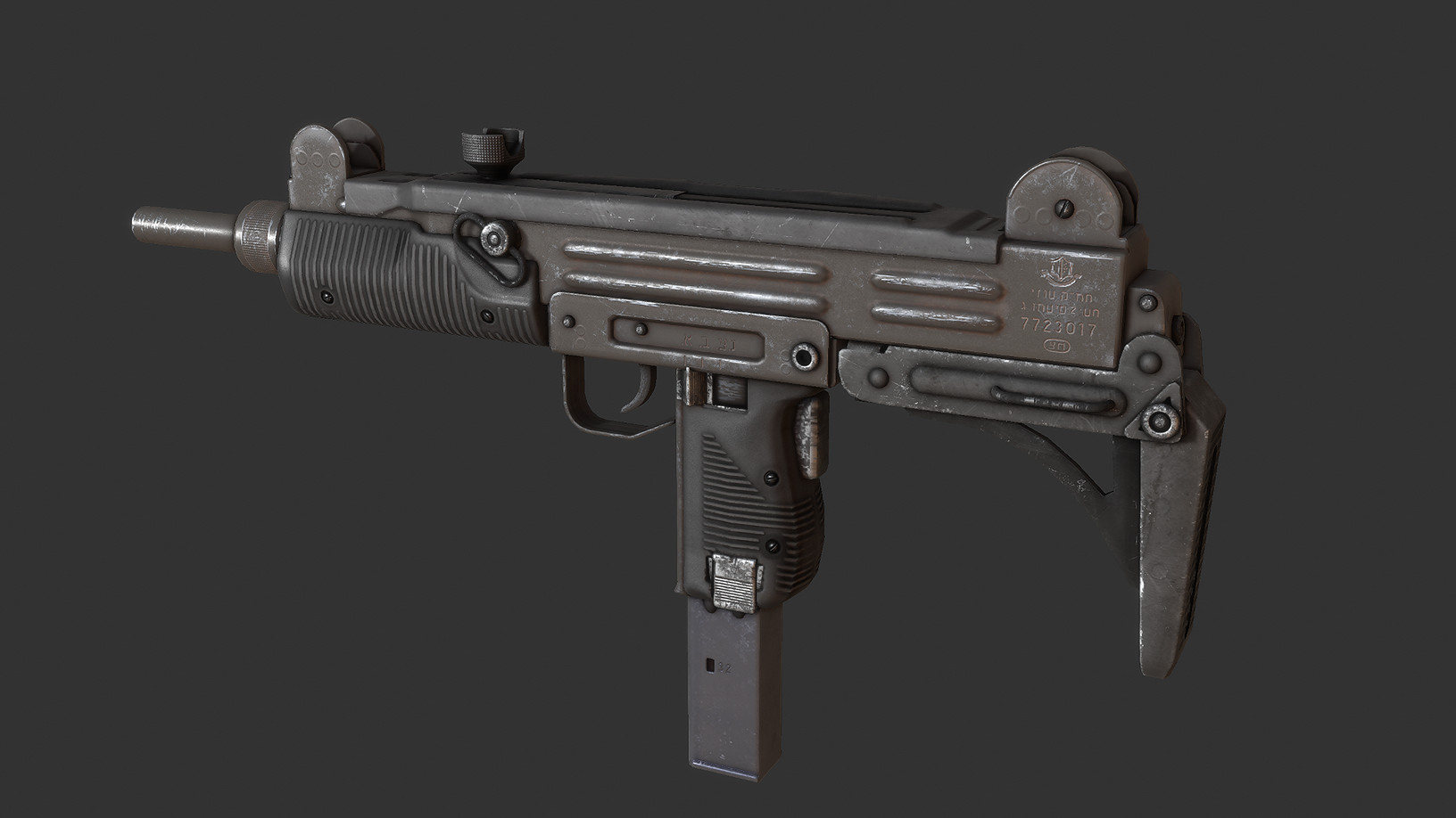 Jackson Bedford Beebe WIP Uzi Model