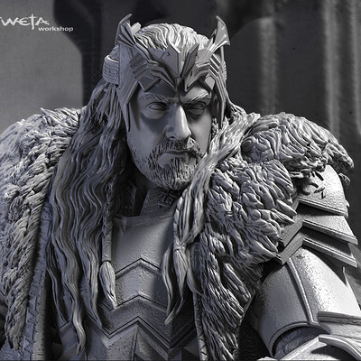Thorin On Throne; Weta Collectible sculpt