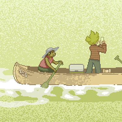 Samuel herb morning canoe
