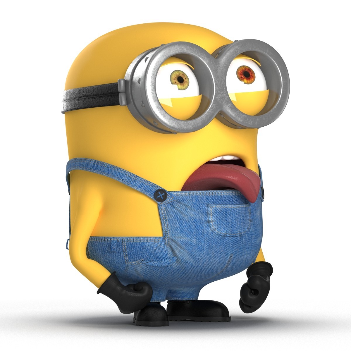 3D Short Two Eyed Minion.